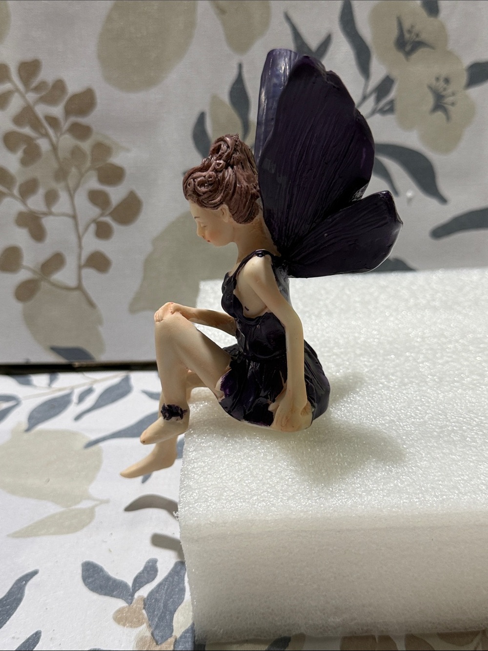 Purple Fairy Figurine NWT - Picture 2 of 5